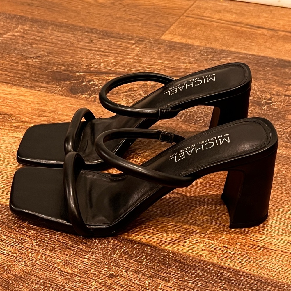 Michael By Michael Shannon Dionne Open Toe Heeled Sandals